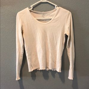 White long sleeve